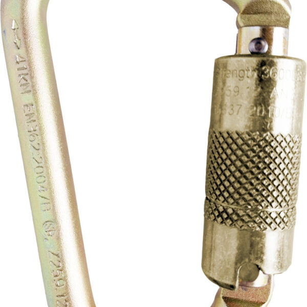 Karabinek Skylotec STEEL D TRI