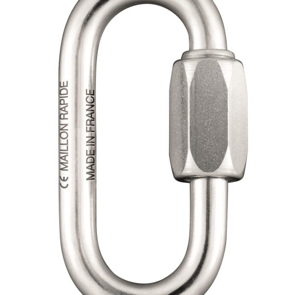 Maillon Edelweiss OVAL 8 mm SILVER