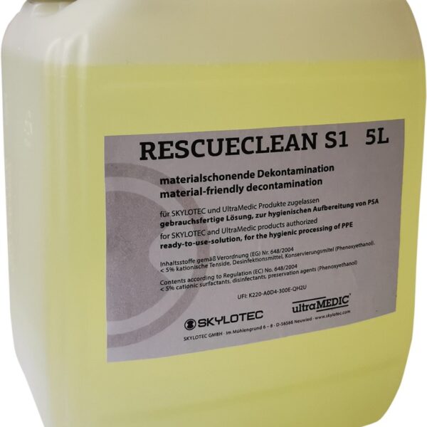 Płyn antybakteryjny i antywirusowy Skylotec RESCUECLEAN S1 5 L