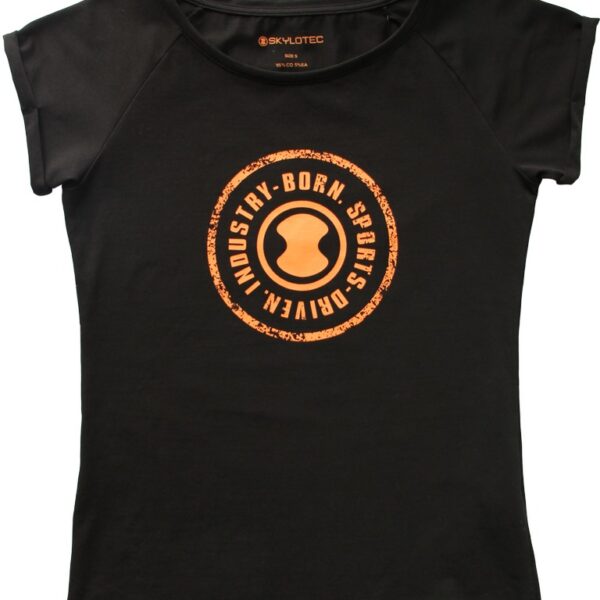 T-Shirt damski Skylotec COTTON TEE BLACK M